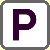 Parking facilities icon