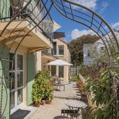 Western private terrace area Western private terrace area